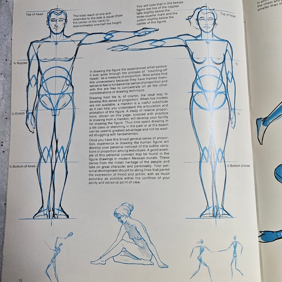 The Art of Drawing How To Instruction Book B-377 Vintage Softcover - Picture 10 of 16